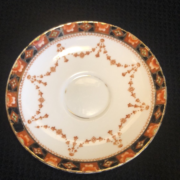 Royal Albert Imari vintage teacup & saucer T.C.W Crown China. 1920’s - Picture 6 of 8